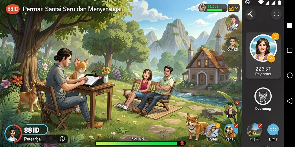 Tangkapan layar permainan 88ID menampilkan momen seru saat bermain.