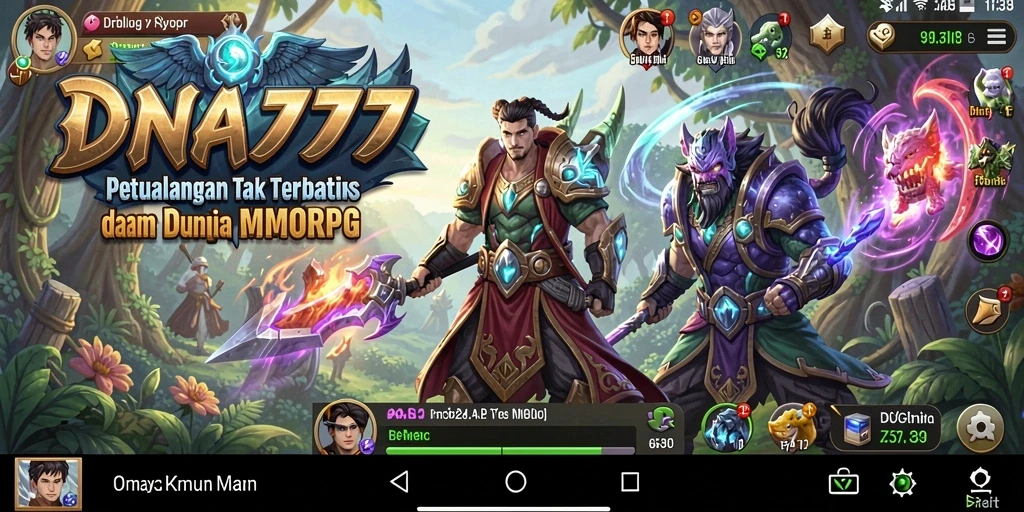 Gameplay seru dan interaksi antar pemain di DNA777.