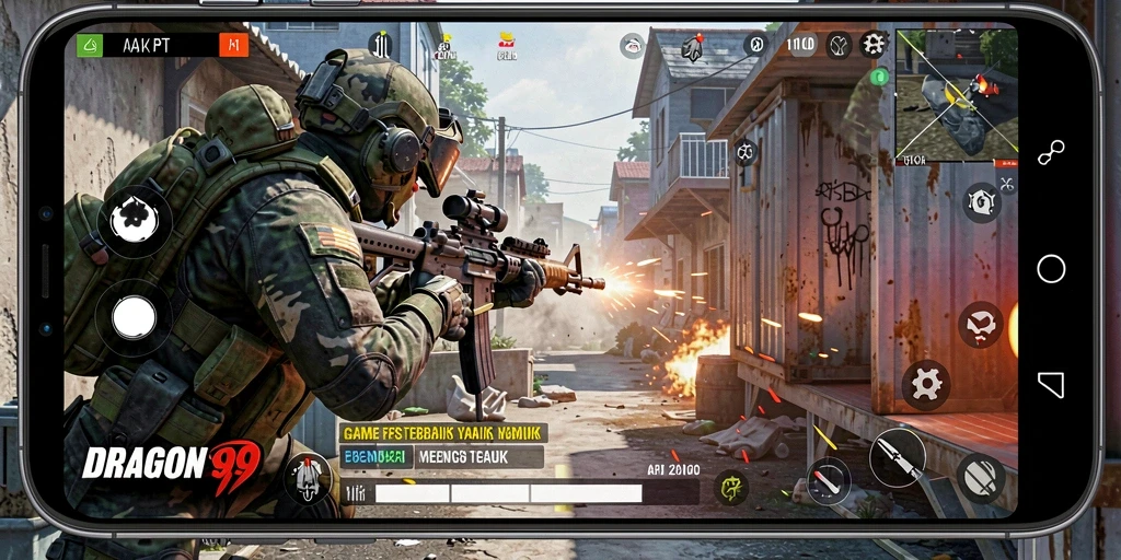 Gameplay mendebarkan DRAGON99 yang memukau di battlefield.