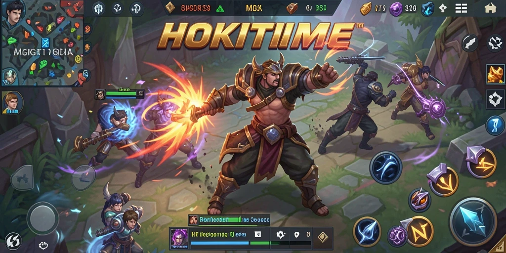 Tampilan menarik dari gameplay HOKITIME yang penuh aksi.