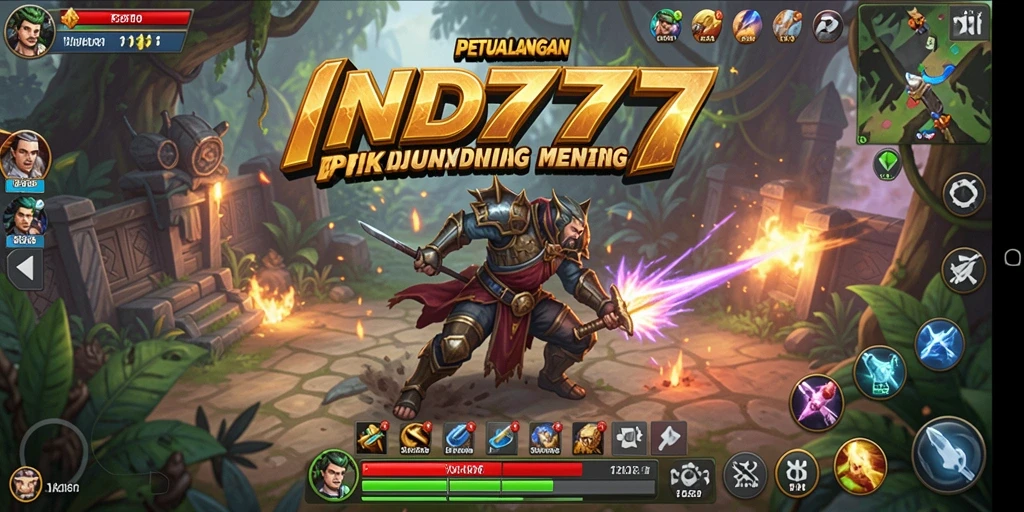 Tangkapan layar gameplay <strong>IND777</strong> menunjukkan petualangan mendebarkan di dunia yang luas.