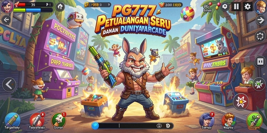 Screenshot gameplay PG777 menunjukkan aksi seru dan grafis yang menarik.