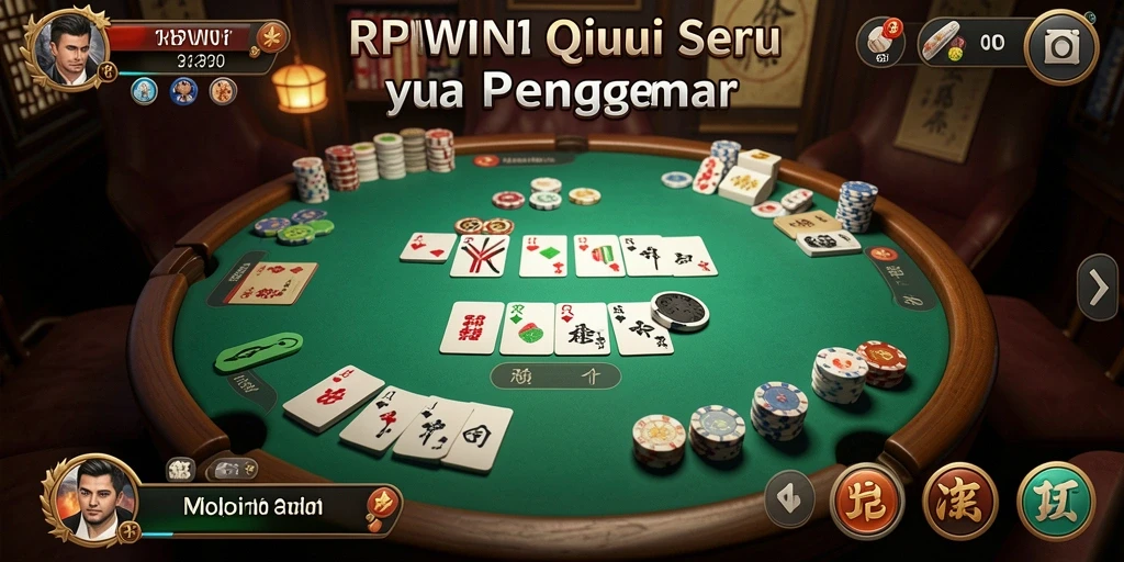 Gameplay RPWIN1 yang menarik dan kompetitif dalam QiuQiu.