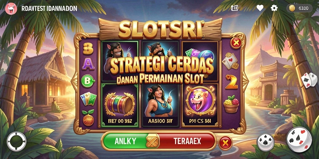 Tampilan permainan SLOTSRI yang memukau dengan elemen strategi.