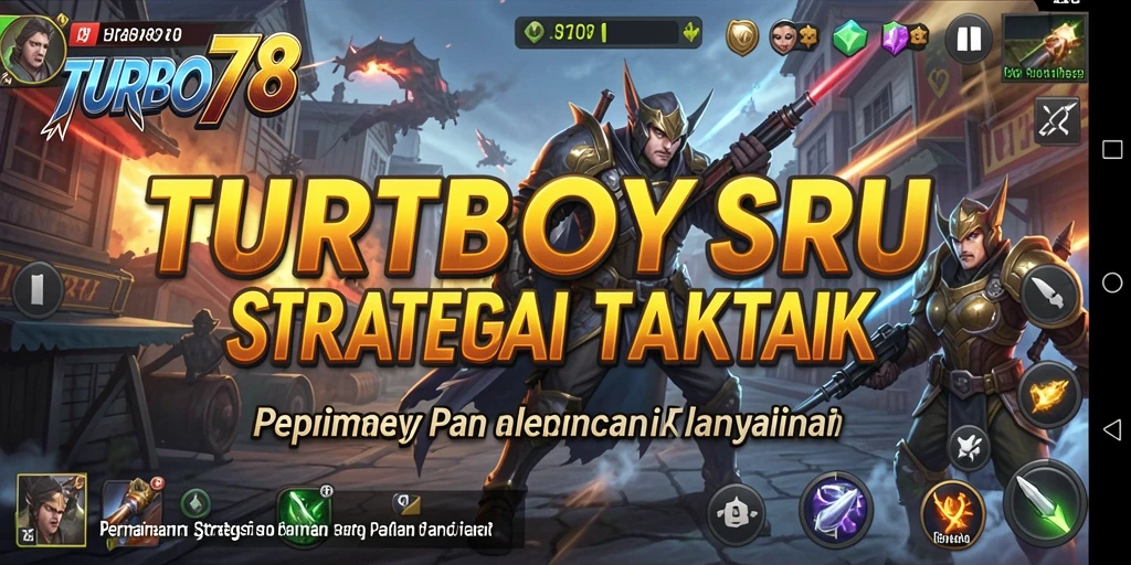 Tampilan gameplay TURBO78 yang menegangkan dan strategis.