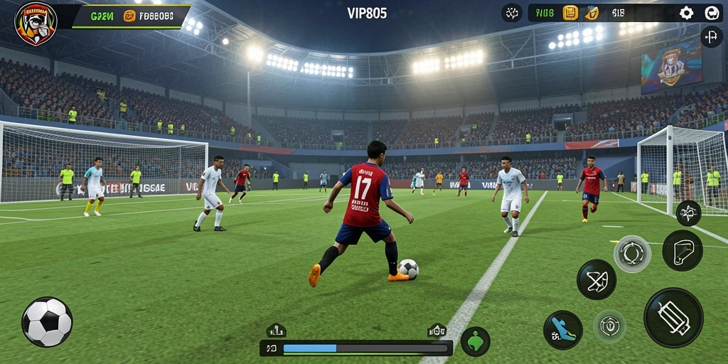 Tampilan menarik dari gameplay VIP805 yang memukau.